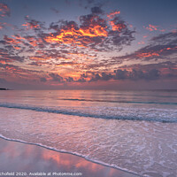 Buy canvas prints of Sunrise Riviera Maya by David Schofield