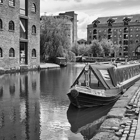 Buy canvas prints of  Castlefield Waterways of Manchester by Stuart Giblin
