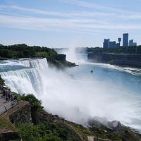 Buy canvas prints of  Niagara Falls by Michael Boyle