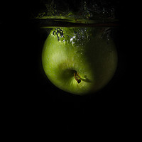 Buy canvas prints of apple by Amanda Peglitsis