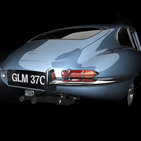 Buy canvas prints of  E-Type Bootie by Dan Lennard