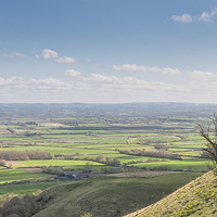 Buy canvas prints of  View from The South Downs by Colin Evans
