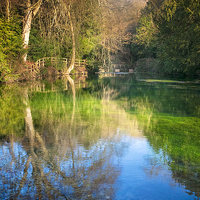 Buy canvas prints of The Clear Pond by Colin Evans