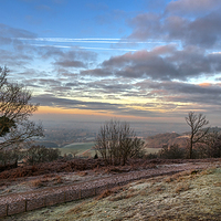 Buy canvas prints of  View from St martha's Hill by Colin Evans