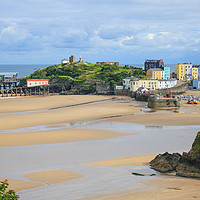 Buy canvas prints of Tenby  by Michael South Photography