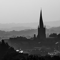 Buy canvas prints of The Crooked Spire Chesterfield. by Michael South Photography
