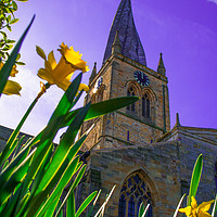 Buy canvas prints of The Crooked Spire  by Michael South Photography