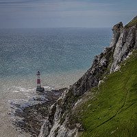 Buy canvas prints of Beachyhead lighthouse by Gary Schulze