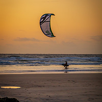 Buy canvas prints of Kite surf by Gary Schulze