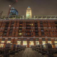 Buy canvas prints of  OXO Building in HDR by Dan Hamilton