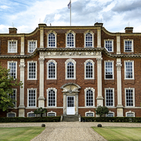 Buy canvas prints of 18th Century Chicheley Hall by Andy Smith