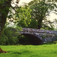 Buy canvas prints of  Gowkhall bridge by Tanya Lowery