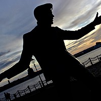Buy canvas prints of Billy Fury's Sunset by Dave Eyres