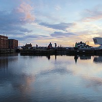 Buy canvas prints of Canning Dock by Dave Eyres