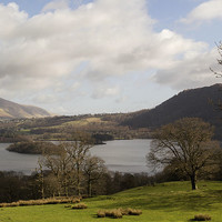 Buy canvas prints of  Bassenthwaite Lake by Claire Castelli