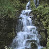 Buy canvas prints of  Waterfall by Claire Castelli