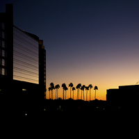 Buy canvas prints of  Sunrise on the Strip by Claire Castelli