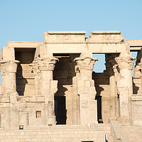 Buy canvas prints of Kom Ombo Temple by Claire Castelli