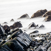 Buy canvas prints of Misty seas by Claire Castelli