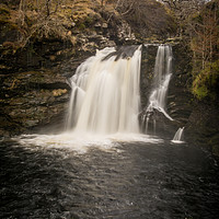 Buy canvas prints of Falls of Falloch by Claire Castelli