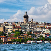 Buy canvas prints of Istanbul City Skyline by Artur Bogacki