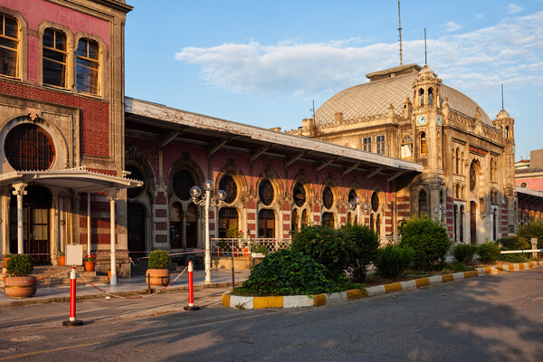 Sirkeci Railway Station at Sunset in Istanbul Picture Board by Artur Bogacki