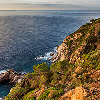 Buy canvas prints of Costa Brava Sea Coast in Spain by Artur Bogacki