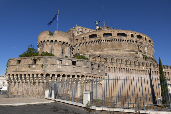 Castle of the Holy Angel in Rome Picture Board by Artur Bogacki