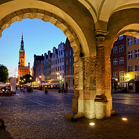 Buy canvas prints of Evening in Old Town of Gdansk by Artur Bogacki