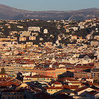 Buy canvas prints of City of Nice at Sunrise in France by Artur Bogacki