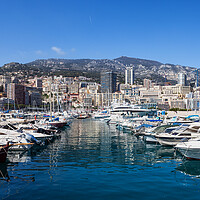 Buy canvas prints of Monaco Cityscape From Port Hercule by Artur Bogacki