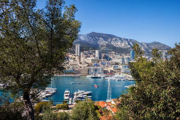 Monaco Monte Carlo Cityscape Picture Board by Artur Bogacki