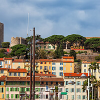 Buy canvas prints of Old Town of Cannes City in France by Artur Bogacki