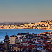 Buy canvas prints of Nice City at Sunrise in France by Artur Bogacki