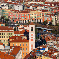 Buy canvas prints of City of Nice in France by Artur Bogacki