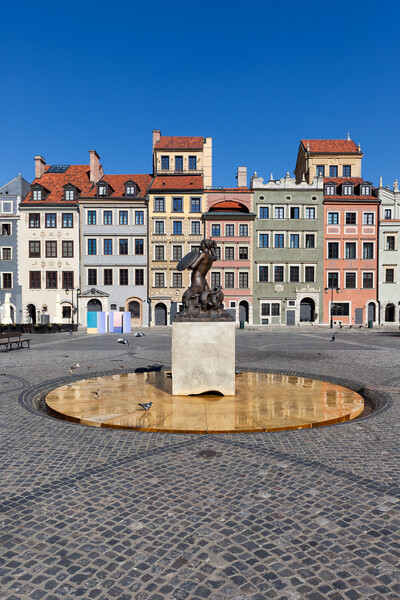 Old Town Market Place in Warsaw Picture Board by Artur Bogacki