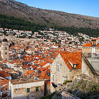 Buy canvas prints of Houses of Dubrovnik by Artur Bogacki