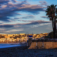Buy canvas prints of City of Nice in France at Sunrise by Artur Bogacki
