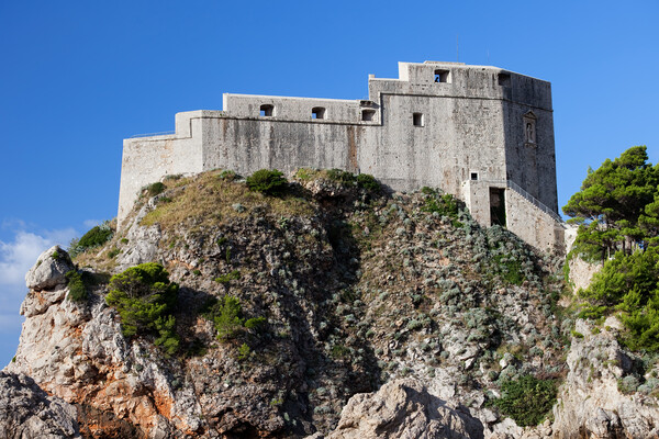 Fort Lovrijenac in Dubrovnik Picture Board by Artur Bogacki