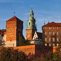 Buy canvas prints of Wawel Castle and Cathedral Tower in Krakow by Artur Bogacki