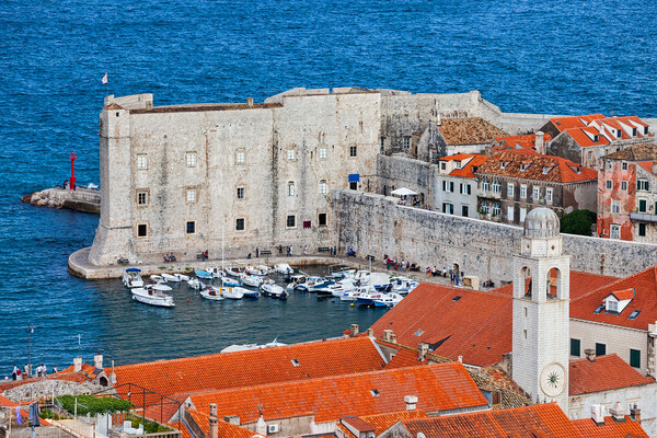Dubrovnik Old Town In Croatia Picture Board by Artur Bogacki