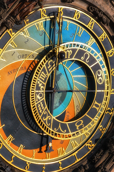 Astronomical Clock In Prague Picture Board by Artur Bogacki