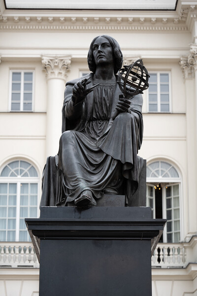 Nicolaus Copernicus Monument in Warsaw Picture Board by Artur Bogacki