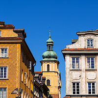 Buy canvas prints of Old Town of Warsaw Historic Architecture by Artur Bogacki