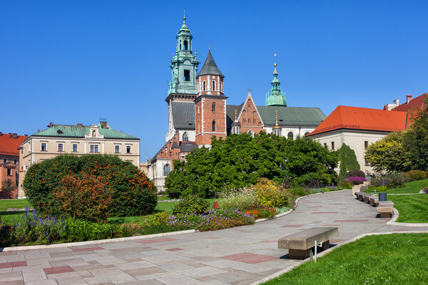 Wawel Royal Cathedral In Krakow Picture Board by Artur Bogacki