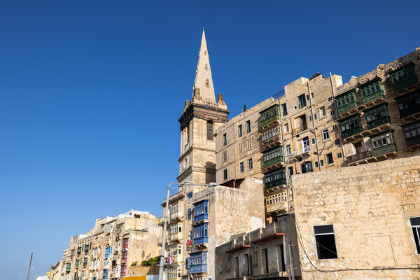 Old City of Valletta in Malta Picture Board by Artur Bogacki