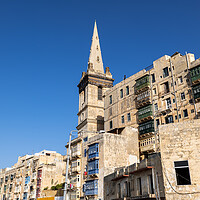 Buy canvas prints of Old City of Valletta in Malta by Artur Bogacki
