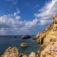 Buy canvas prints of Malta Sea Coast by Artur Bogacki