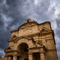 Buy canvas prints of Church of St Catherine of Italy in Valletta by Artur Bogacki
