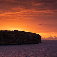 Buy canvas prints of Sea Cliff Sunrise In Malta Island by Artur Bogacki